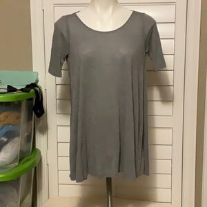 Solemio Gray Relaxed Short Sleeve T-Shirt